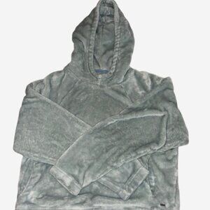 Hollister Fuzzy Sweatshirt – Light Green, Women’s Large